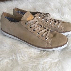 J.L Powell men’s suede shoes